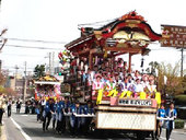 日高火防祭「はやし屋台」