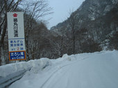 茶美豚 たろし滝への道
