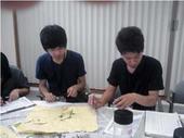 JA岩手ふるさと　（左から）千田くん、立野くん