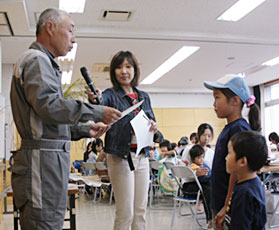 家族でがんばったで賞は、小島さんご家族
