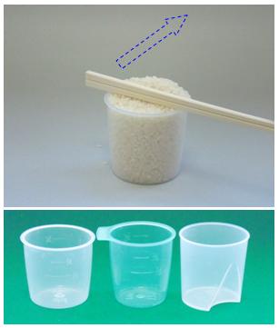 計量カップもいろいろあります
