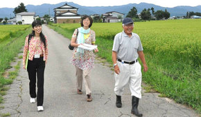 米取り扱い量日本一の産地で、誇りをもっての米作り！