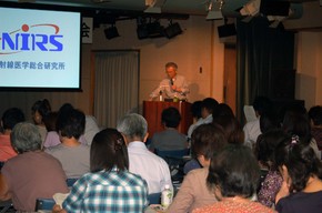 9月8日の「コープの放射能学習会」の様子  