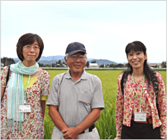 コープの指定産地米の産地紹介