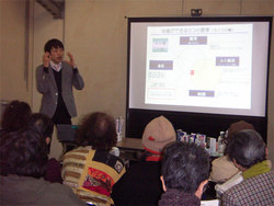 2012年2月1日（水）参加者20名 オーラルケア講習会（サンスター㈱） コープかながわ 茅ヶ崎市・寒川町エリア会
