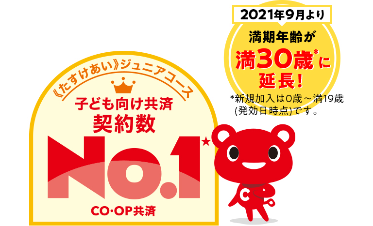 こどもの保障ならCO-OP共済