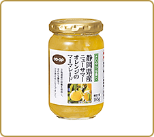 フルフルッ！煌めく初夏の味 CO・OP静岡県産ニューサマーオレンジのマーマレード おいしい！重くなく甘すぎず、さわやかです。紅茶、ヨーグルト、ホットケーキ、お茶うけにも…いろんなシーンで使えそう！！ （さおりさん）