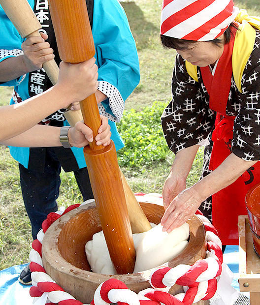 餅つき