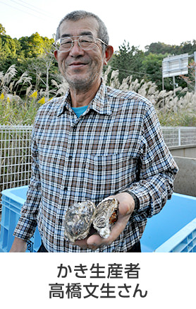 かき生産者 高橋文生さん