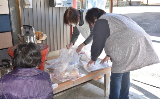 グループ宅配利用中の様子